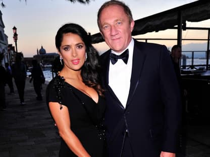 Gemeinsam mit ihrem Gatten Francois-Henri Pinault besuchte sie den "Gucci Award For Women"´ 