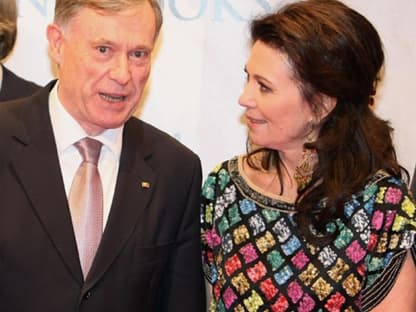 Bundespräsident Horst Köhler und Iris Berben