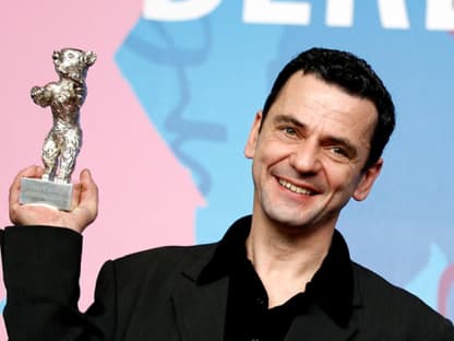 Der deutsche Regisseur Christian Petzold freute sich über den Silbernen Bären für sein DDR-Drama "Barbara"