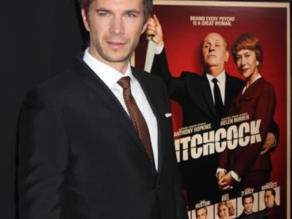 Derzeit sehr gefragt: Schauspieler James D'Arcy ist momentan in "Cloud Atlas" zu sehen. In "Hitchcock" spielt er die Rolle des "Anthony Perkins"