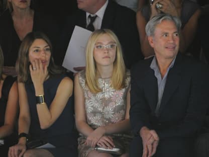 Famous Frontrow: Sofia Coppola, Dakota Fanning und Robert Duffy