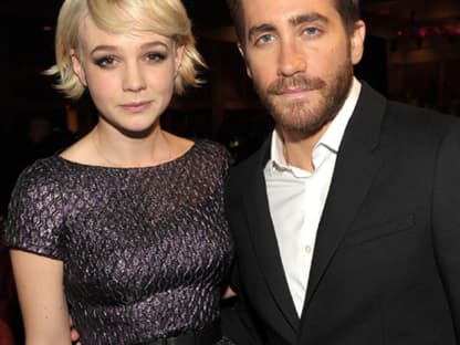 Bei den Damen offensichtlich ein beliebter Foto-Partner: hier mit Carey Mulligan