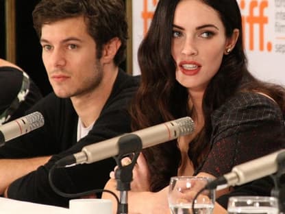 Adam Brody und Megan Fox stellen ihren neuen Film names "Jennifer`s Body" vor