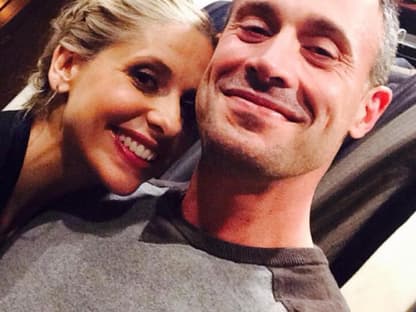 Putzig! Sarah Michelle Gellar und Freddie Prinze Jr.