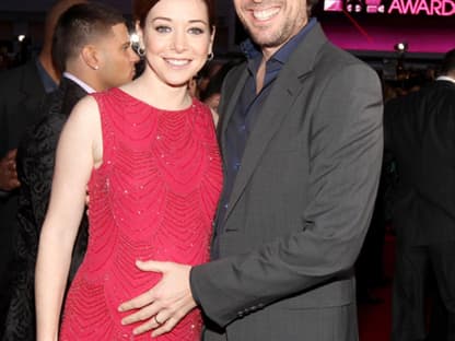 Im absoluten Babyglück: "How I Met Your Mother"-Star Alyson Hannigan und ihr Mann Alexis Denisof