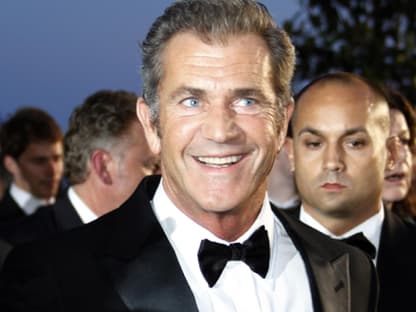 Mel Gibson ist in Cannes angekommen: Der Hollywood-Star kam zur Premiere von "The Beaver"