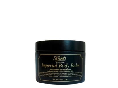  Bodylotion "Imperial Body Balm" mit Kakaobutter und Sanddornbeerenöl von Kiehls, ab November erhältlich, 250 ml 45 Euro 