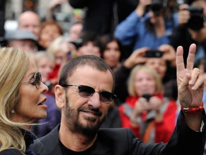 Paul McCartneys ehemaliger "Beatles"-Bandkollege Ringo Starr war Trauzeuge