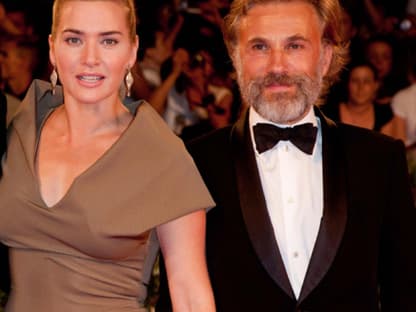 Kate Winslet und Christoph Waltz