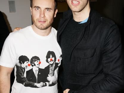 Gary Barlow und Chris Martin