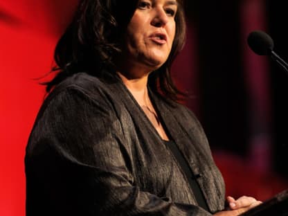 Stand-up-Comedian Rosie O'Donnell hielt eine Rede