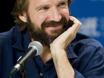 Ralph Fiennes bei der Pressekonferenz zu seinem Film "Coriolanus"