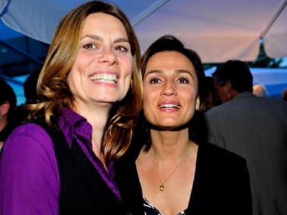 Sarah Wiener und Sandra Maischberger