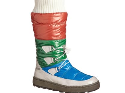 Dank der Duo Tex Beschichtung sind die Snowboots total wasserdicht. Von Tamaris über <a title="http://www.zalando.de/tamaris-snowboot-winterstiefel-carrara-comb-ta111c09t-002.html" href="http://www.zalando.de/tamaris-snowboot-winterstiefel-carrara-comb-ta111c09t-002.html" target="_blank">zalando.de</a>, ca. 80 Euro