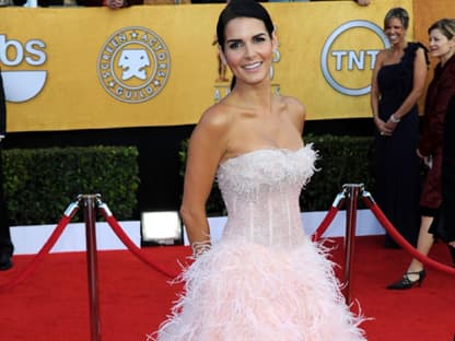 Schwanen-Prinzessin: Schauspielerin Angie Harmon