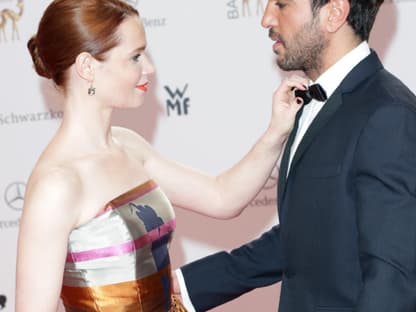 Karoline Herfurth arbeitet also heimlich als Elyas M'Bareks Stylistin´ 