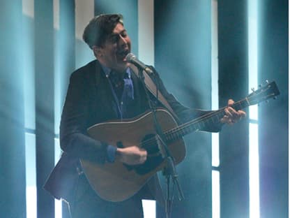 Einer der Gewinner des Abends: Mumford & Sons gaben ihre Hits zum Besten