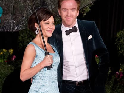 Die britische Schauspielerin Helen McCrory mit ihrem Mann und "Homeland"-Star Damian Lewis