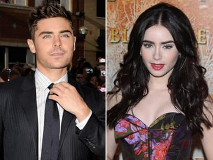 Auch diese kurze Romanze zweier Hollywood-Stars war im Jahr 2012 zum Scheitern verurteilt. Zac Efron und Lily Collins trennten sich im Juli nach einem kurzen Abenteuer