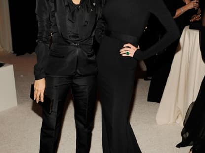 Black ist beautiful: Eva Longoria und Victoria Beckham