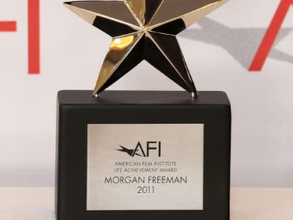 Den AFI Live Achievement Award durfte dieses Jahr Morgan Freeman mit nach Hause nehmen