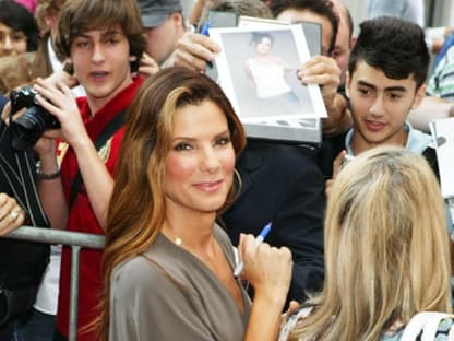 Sandra Bullock lebte lange Zeit in Nürnberg und spricht daher sehr gut Deutsch