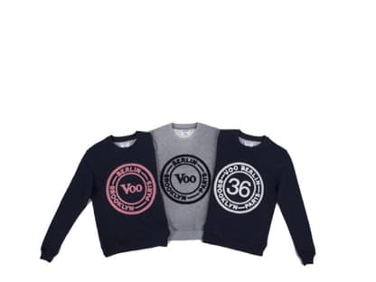 Voo-Hoo. Sweatshirts vom pariser Label BWGH, über <a title="http://www.vooberlin.com/bwgh-voo-berlin-sweater-grey-1" href="http://www.vooberlin.com/bwgh-voo-berlin-sweater-grey-1" target="_blank">vooberlin.com</a>, ca. 120 Euro