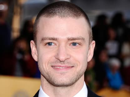 Dicht gefolgt von Justin Timberlake, der natürlich wieder einmal ohne Freundin Jessica Biel kam