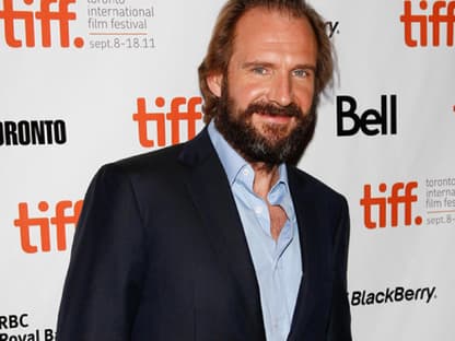 Kaum zu erkennen: Der Schauspieler Ralph Fiennes