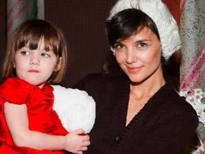 Suri und Katie Holmes