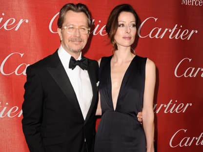 Klassisch: Schauspieler Gary Oldman mit Alexandra Edenborough