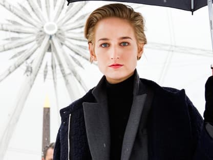 Neuerdings mit kurzen Haaren: Schauspielerin Leelee Sobieski bei Chrstian Dior