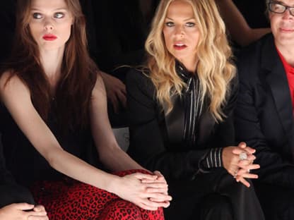 In der ersten Reihe: Coco Rocha und Rachel Zoe