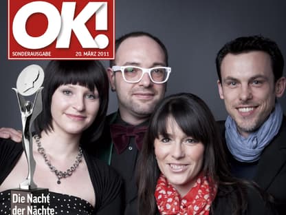 Einmal im Leben das Cover der OK!   zieren! Für die Gäste des „German Hairdressing Award 2012“ wurde dieses   Traum Wirklichkeit. Jeder Gast des Gala-Abends konnte an einem  persönlichen  OK! Fotoshooting teilnehmen - und die tollen Ergebnisse  sehen  Sie hier! Viel Spaß beim Durchklicken!﻿