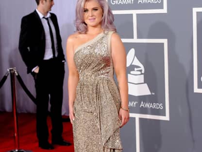 Kelly Osbourne liebte es eher klassisch. Cooler Look!