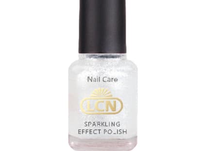 Glitzernder Überlack „Sparkling Effect Polish“ von LCN, ca. 5 Euro