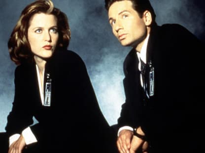 Dana Scully und Fox Mulder in "Akte X"