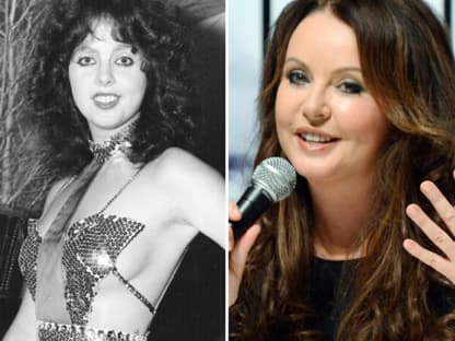 Sarah Brightman mit 19 (links 1979), von ihrem Gesicht ist heute nichts mehr übrig