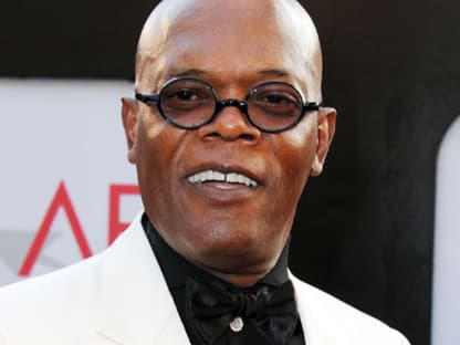 Samuel L. Jackson zeigte sich ebenfalls den wartenden Fotografen