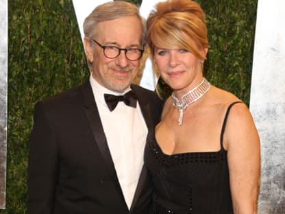 US-Regisseur Steven Spielberg mit Ehefrau Kate Capshaw