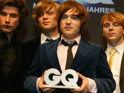 Die schwedische Band "Mando Diao" erhielt den GQ-Award als beste Band