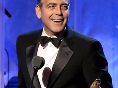 Große Freude: George Clooney wurde für seinen Einsatz für verschiedene  humanitäre Angelegenheiten mit dem Brass Ring Award ausgezeichnet