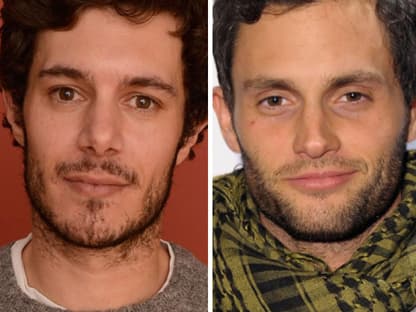 Sehen wir etwa doppelt? Viele Stars haben prominente Doppelgänger. Wir haben den Vergleich! Adam Brody und Penn Badgley