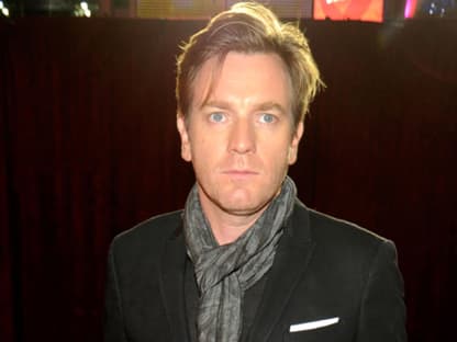 Stand auch auf der VIP-Gästeliste: Ewan McGregor ...