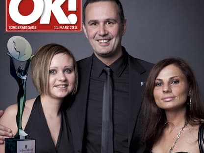 Einmal im Leben das Cover der OK!   zieren! Für die Gäste des „German Hairdressing Award 2012“ wurde dieses   Traum Wirklichkeit. Jeder Gast des Gala-Abends konnte an einem  persönlichen  OK! Fotoshooting teilnehmen - und die tollen Ergebnisse  sehen  Sie hier! Viel Spaß beim Durchklicken!﻿