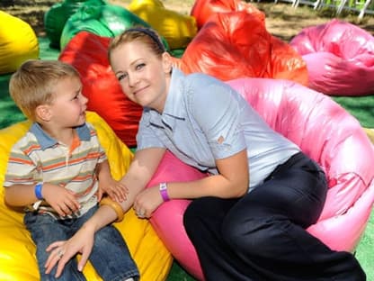 Melissa Joan Hart und Sohn