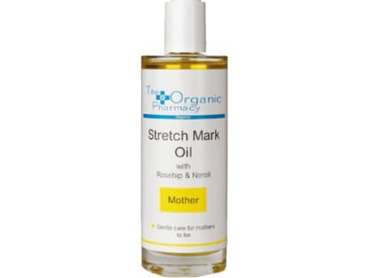 Gegen Dehnungsstreifen: "Stretch Mark Oil" von The Organic Pharmacy, 100 ml ca. 38 Euro