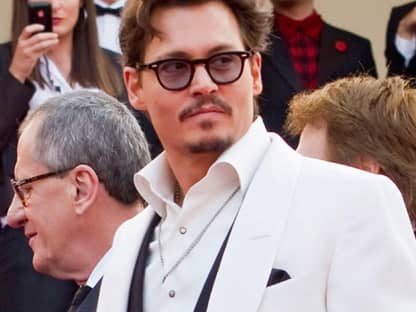 Johnny Depp, geschätztes Jahreseinkommen: ca. 38,7 Millonen Euro