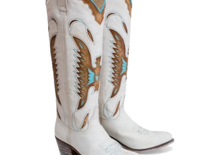 These boots are made for walking! Extra scharfe Cowboy-Boots von Sendra, ca. 340 Euro