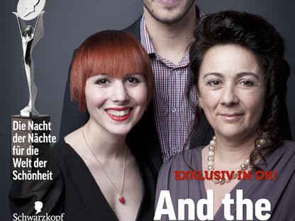 Einmal im Leben das Cover der OK!   zieren! Für die Gäste des „German Hairdressing Award 2012“ wurde dieses   Traum Wirklichkeit. Jeder Gast des Gala-Abends konnte an einem  persönlichen  OK! Fotoshooting teilnehmen - und die tollen Ergebnisse  sehen  Sie hier! Viel Spaß beim Durchklicken!﻿